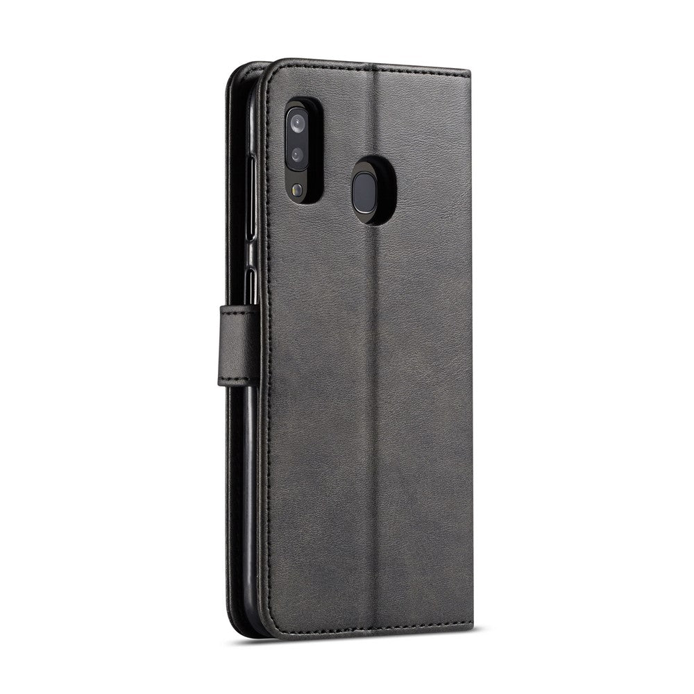 LC.IMEEKE Leather Wallet Stand Case for Samsung Galaxy A20e