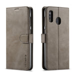 LC.IMEEKE Leather Wallet Stand Case for Samsung Galaxy A20e