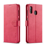 LC.IMEEKE Leather Wallet Stand Case for Samsung Galaxy A20e