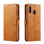 LC.IMEEKE Leather Wallet Stand Case for Samsung Galaxy A20e