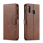 LC.IMEEKE Leather Wallet Stand Case for Samsung Galaxy A20e