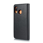 DG.MING Split Leather Phone Shell for Samsung Galaxy A30 / A20