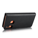 DG.MING Split Leather Phone Shell for Samsung Galaxy A30 / A20