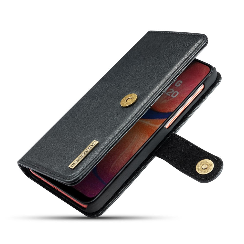 DG.MING Split Leather Phone Shell for Samsung Galaxy A30 / A20