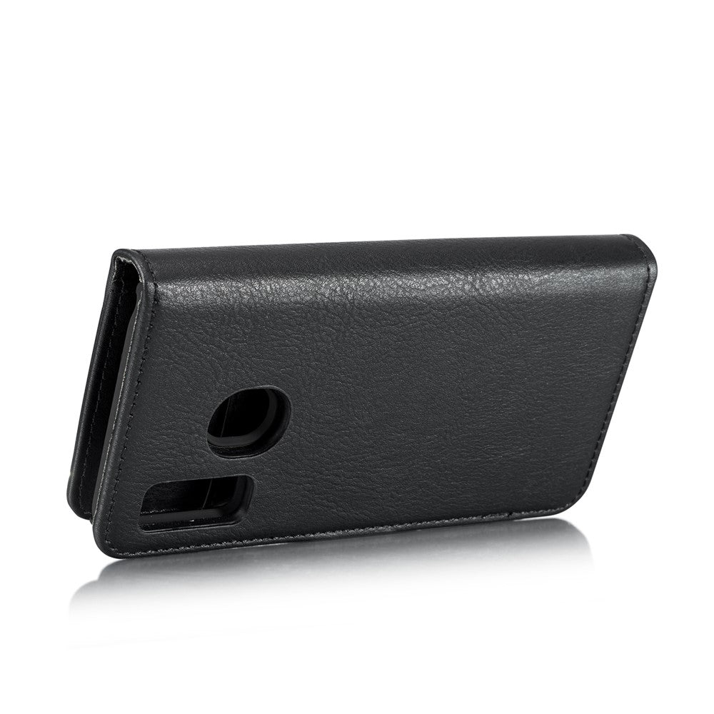 DG.MING For Samsung Galaxy A40 Wallet Phone Case Detachable Case Shockproof Shell Flip Protective Cover