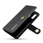 DG.MING For Samsung Galaxy A40 Wallet Phone Case Detachable Case Shockproof Shell Flip Protective Cover
