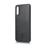 DG.MING Split Leather Phone Case Shell for Samsung Galaxy A50 / A50s / A30s