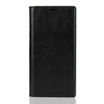 Crazy Horse Skin Genuine Leather Wallet Phone Case for Samsung Galaxy Note 10 Plus / 10 Plus 5G