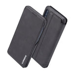 LC.IMEEKE Retro Style Leather Casing with Card Holder for Samsung Galaxy A50/A50s/A30s