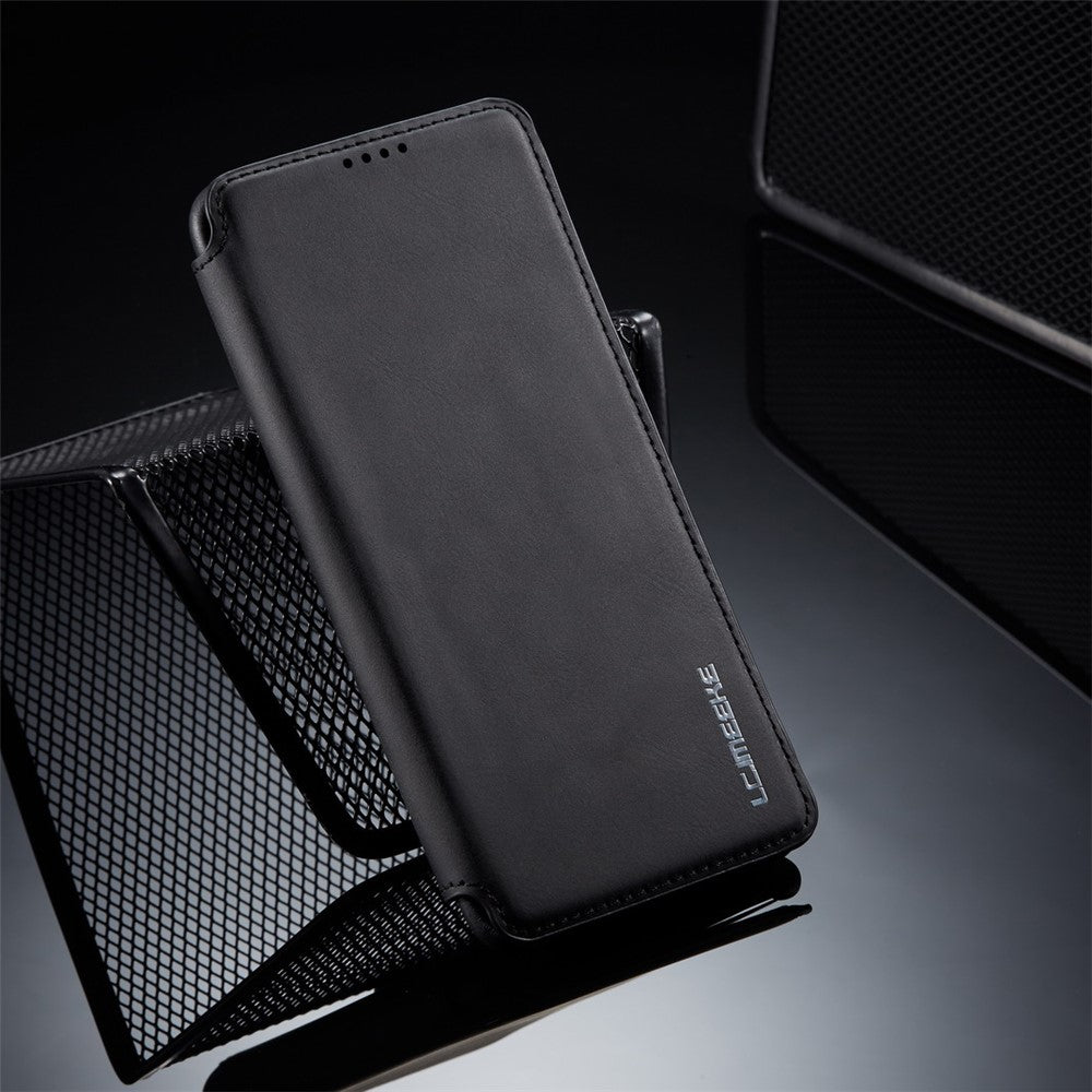 LC.IMEEKE Retro Style Leather Casing with Card Holder for Samsung Galaxy A50/A50s/A30s