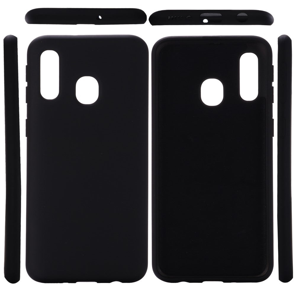 Flydende silikonecover til Samsung Galaxy A20e