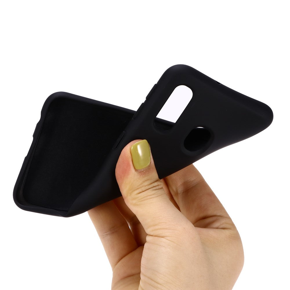 Flydende silikonecover til Samsung Galaxy A20e