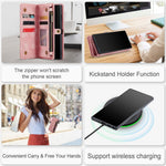 CASEME 008-serien til Samsung Galaxy Note 10 / Note 10 5G PU læder pung-etui Multifunktionelt magnetisk aftageligt stander-telefoncover