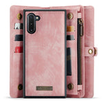 CASEME 008-serien til Samsung Galaxy Note 10 / Note 10 5G PU læder pung-etui Multifunktionelt magnetisk aftageligt stander-telefoncover