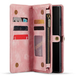 CASEME 008-serien til Samsung Galaxy Note 10 / Note 10 5G PU læder pung-etui Multifunktionelt magnetisk aftageligt stander-telefoncover