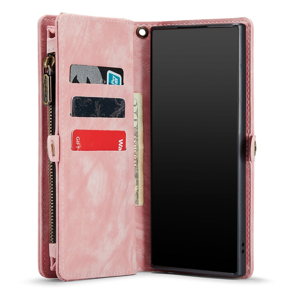 CASEME 008-serien til Samsung Galaxy Note 10 / Note 10 5G PU læder pung-etui Multifunktionelt magnetisk aftageligt stander-telefoncover