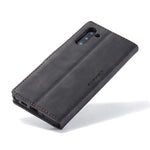 CASEME 013 Series Auto-absorbed Flip Leather Wallet Stand Case for Samsung Galaxy Note 10/Note 10 5G