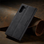 CASEME 013 Series Auto-absorbed Flip Leather Wallet Stand Case for Samsung Galaxy Note 10/Note 10 5G