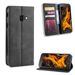 Självabsorberande plånboksfodral i vintage-stil i PU-läder för Samsung Galaxy Xcover 4 / Xcover 4s / G398F