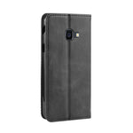 Självabsorberande plånboksfodral i vintage-stil i PU-läder för Samsung Galaxy Xcover 4 / Xcover 4s / G398F