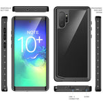 REDPEPPER IP68 vandtæt telefoncover til Samsung Galaxy Note 10 Plus [understøtter fingeraftryksoplåsning] [klar bagside]