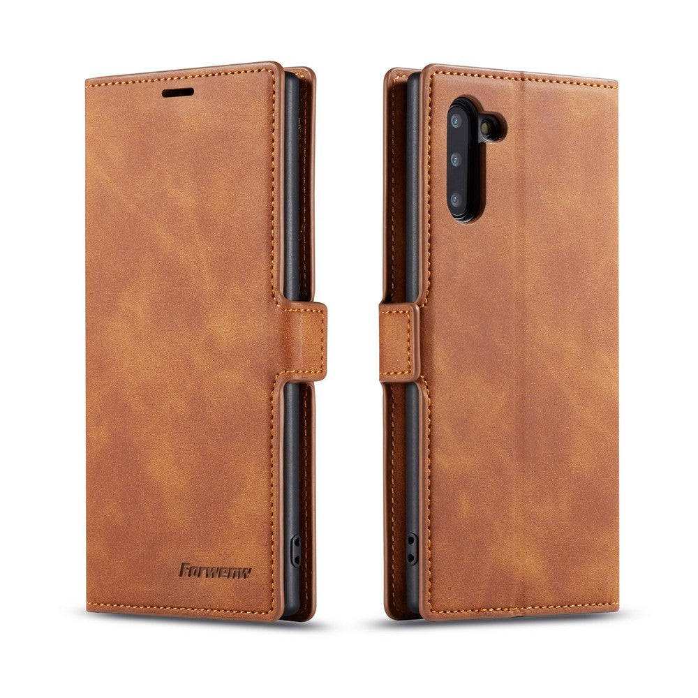FORWENW Fantasy Series Silky Touch Læder Pung Telefonetui til Samsung Galaxy Note 10/Note 10 5G