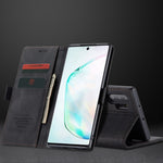 CASEME 013 Series Auto-absorbed Flip Leather Wallet Shell for Samsung Galaxy Note 10 Plus/10 Plus 5G