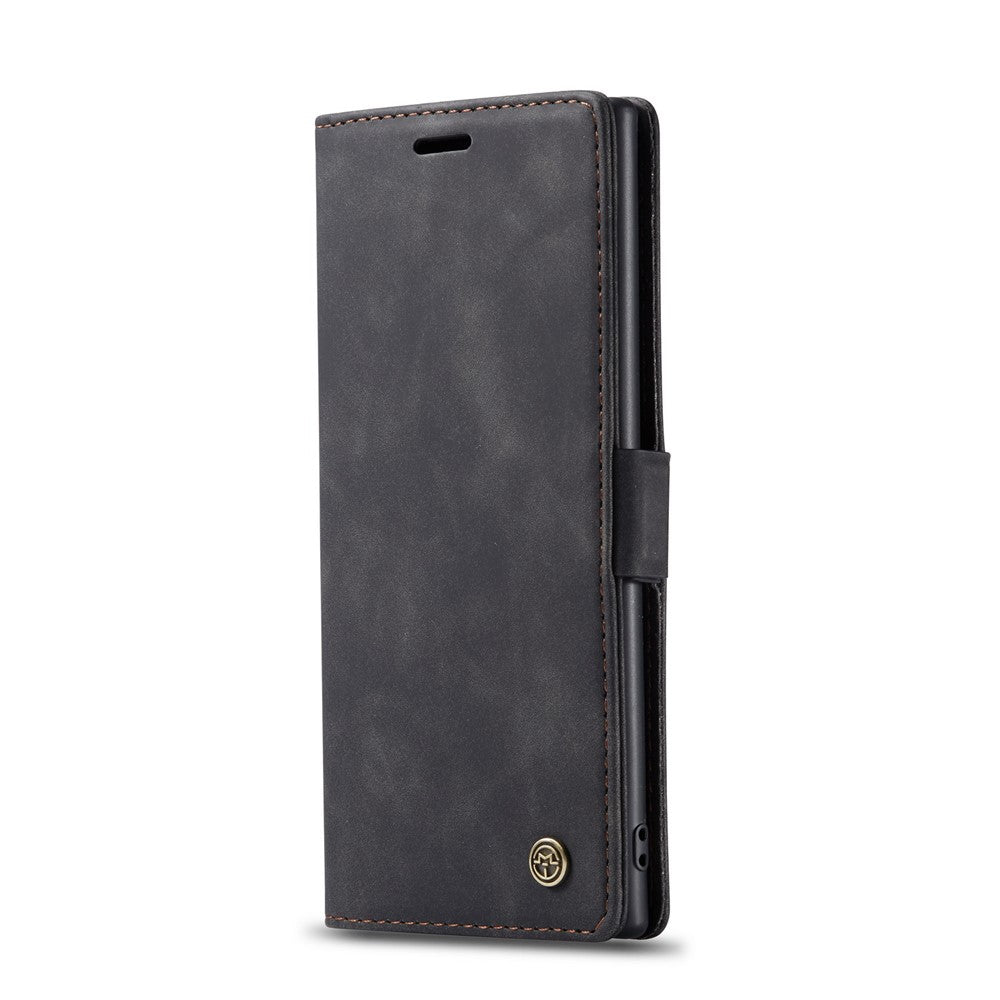 CASEME 013 Series Auto-absorbed Flip Leather Wallet Shell for Samsung Galaxy Note 10 Plus/10 Plus 5G