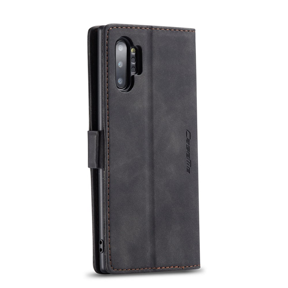 CASEME 013 Series Auto-absorbed Flip Leather Wallet Shell for Samsung Galaxy Note 10 Plus/10 Plus 5G