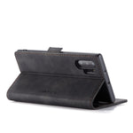 CASEME 013 Series Auto-absorbed Flip Leather Wallet Shell for Samsung Galaxy Note 10 Plus/10 Plus 5G