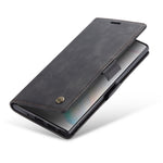 CASEME 013 Series Auto-absorbed Flip Leather Wallet Shell for Samsung Galaxy Note 10 Plus/10 Plus 5G