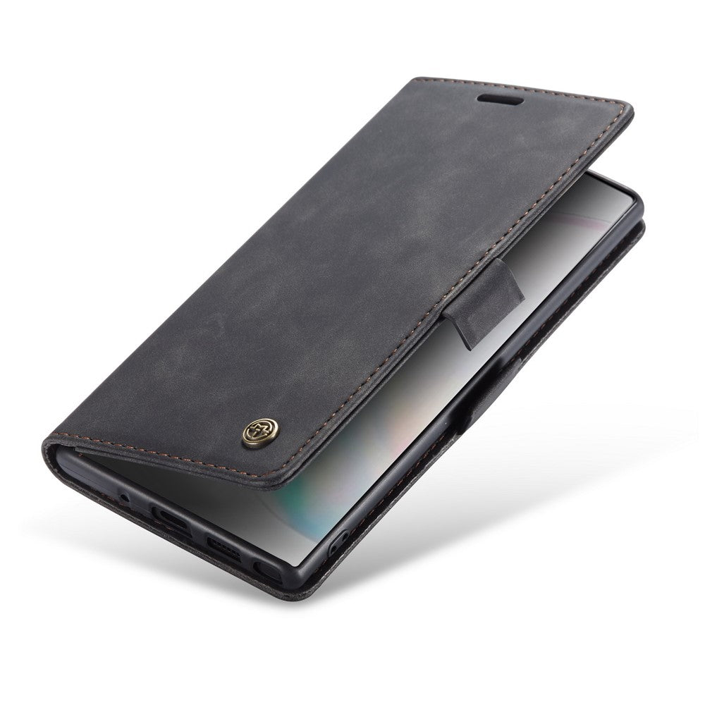 CASEME 013 Series Auto-absorbed Flip Leather Wallet Shell for Samsung Galaxy Note 10 Plus/10 Plus 5G