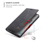 CASEME 013 Series Auto-absorbed Flip Leather Wallet Shell for Samsung Galaxy Note 10 Plus/10 Plus 5G