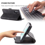 CASEME 013 Series Auto-absorbed Flip Leather Wallet Shell for Samsung Galaxy Note 10 Plus/10 Plus 5G