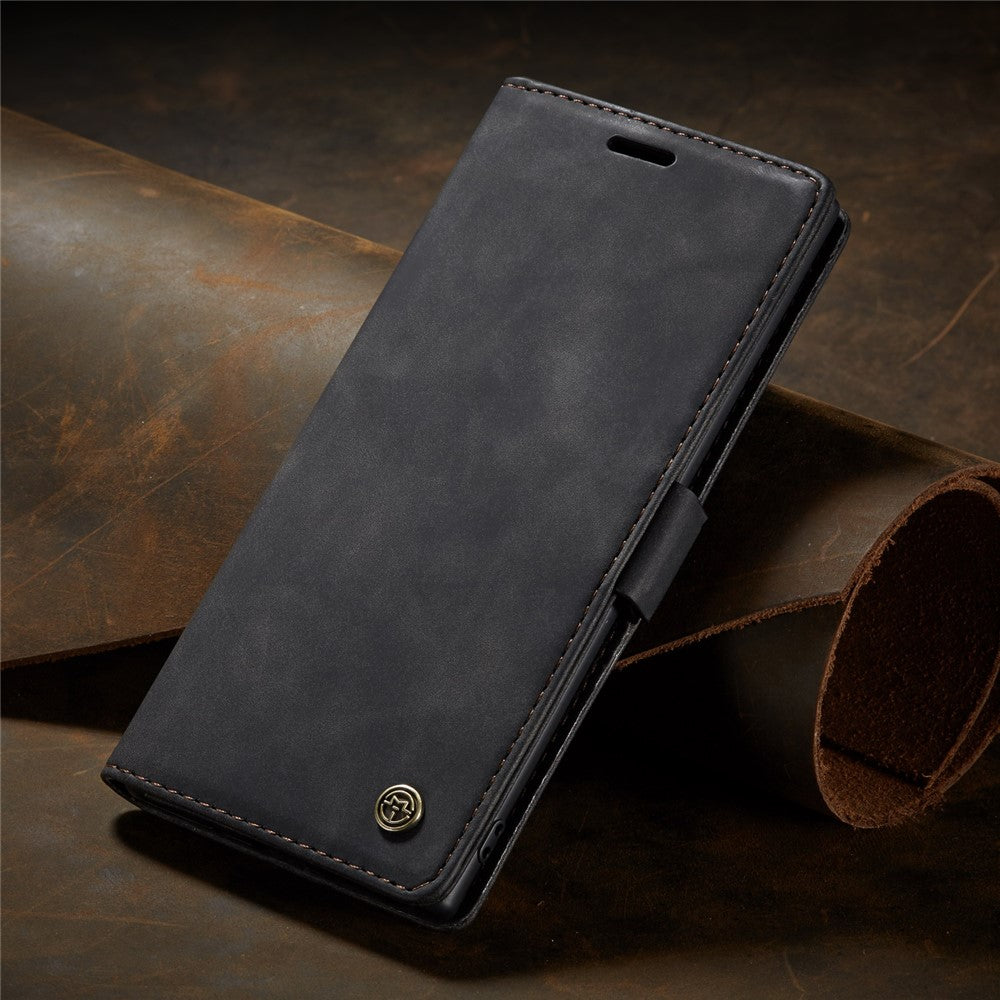 CASEME 013 Series Auto-absorbed Flip Leather Wallet Shell for Samsung Galaxy Note 10 Plus/10 Plus 5G