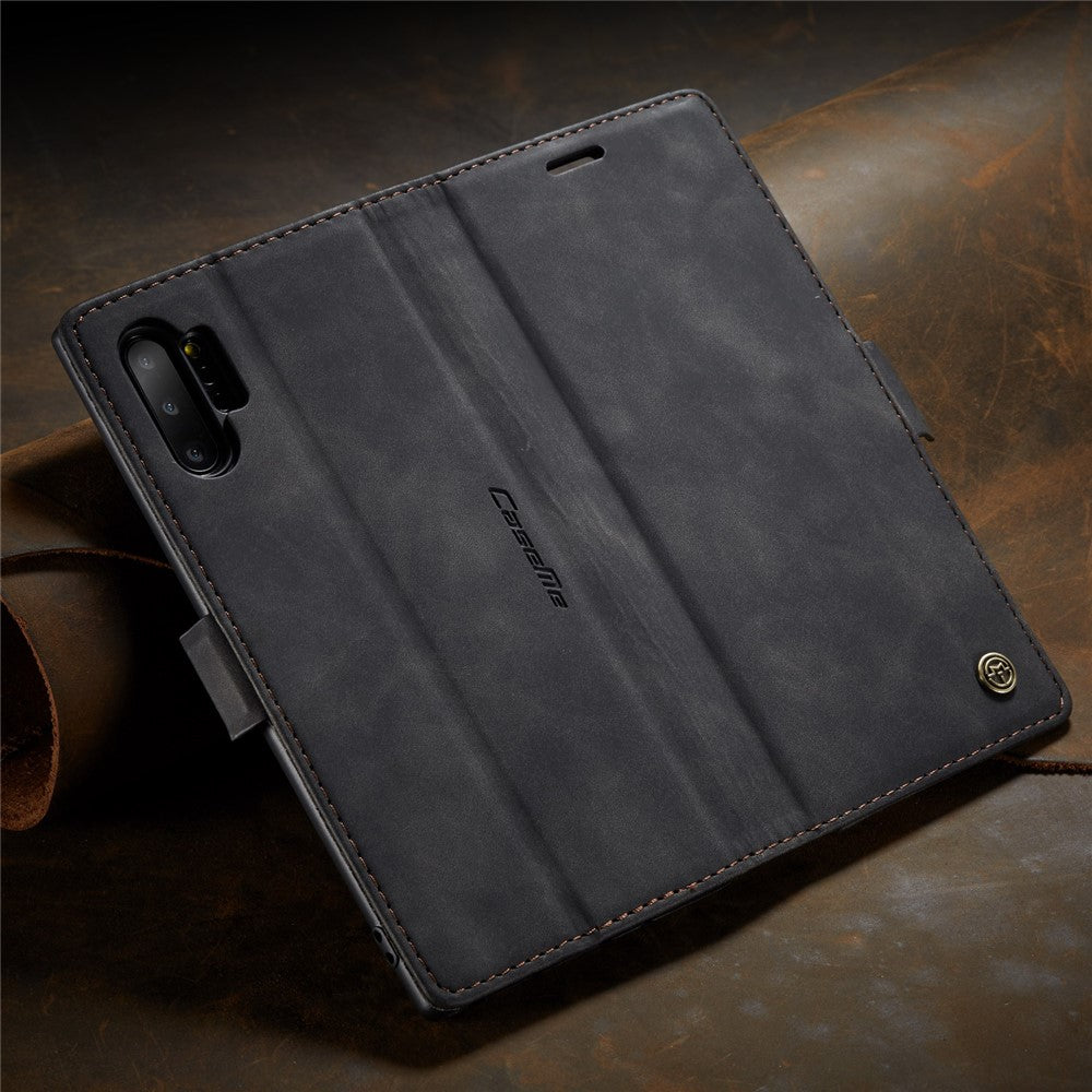 CASEME 013 Series Auto-absorbed Flip Leather Wallet Shell for Samsung Galaxy Note 10 Plus/10 Plus 5G