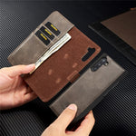 DG.MING Aftageligt pung-cover i splitlæder + PC-hardcase til Samsung Galaxy Note 10 / Note 10 5G