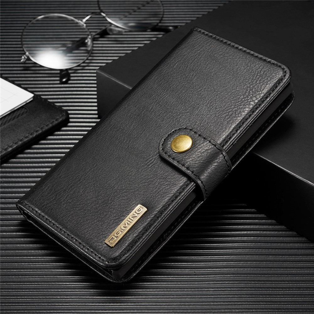 DG.MING Aftageligt pung-cover i splitlæder + PC-hardcase til Samsung Galaxy Note 10 / Note 10 5G