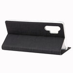 VILI DMX Cross Texture Stand Læderetui med kortholder til Samsung Galaxy Note 10 Plus / Note 10 Plus 5G
