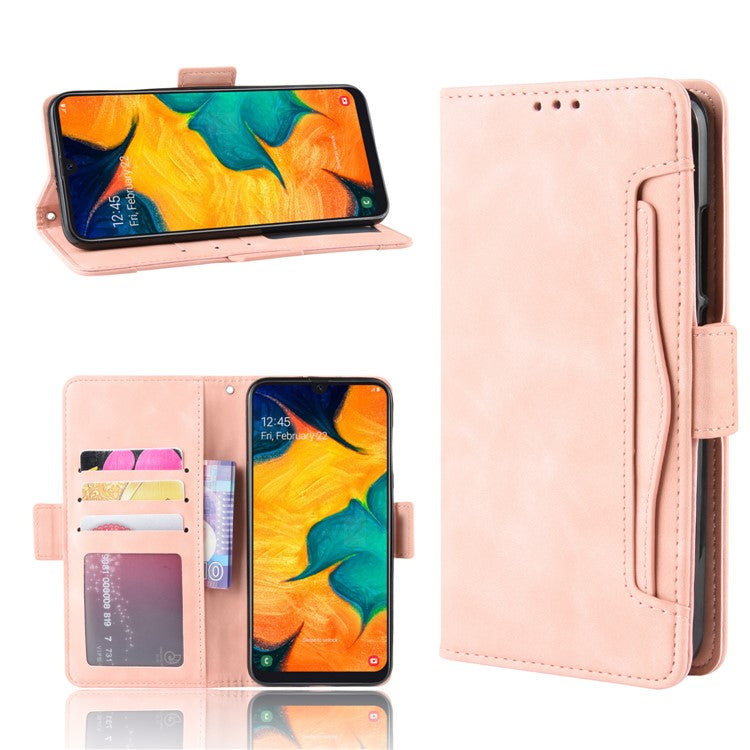 Läderfodral för mobilmobil med flera kortplatser för Samsung Galaxy A40