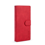 DG.MING Retro Style Læder Pung Stativ Etui til Samsung Galaxy Note 10/Note 10 5G