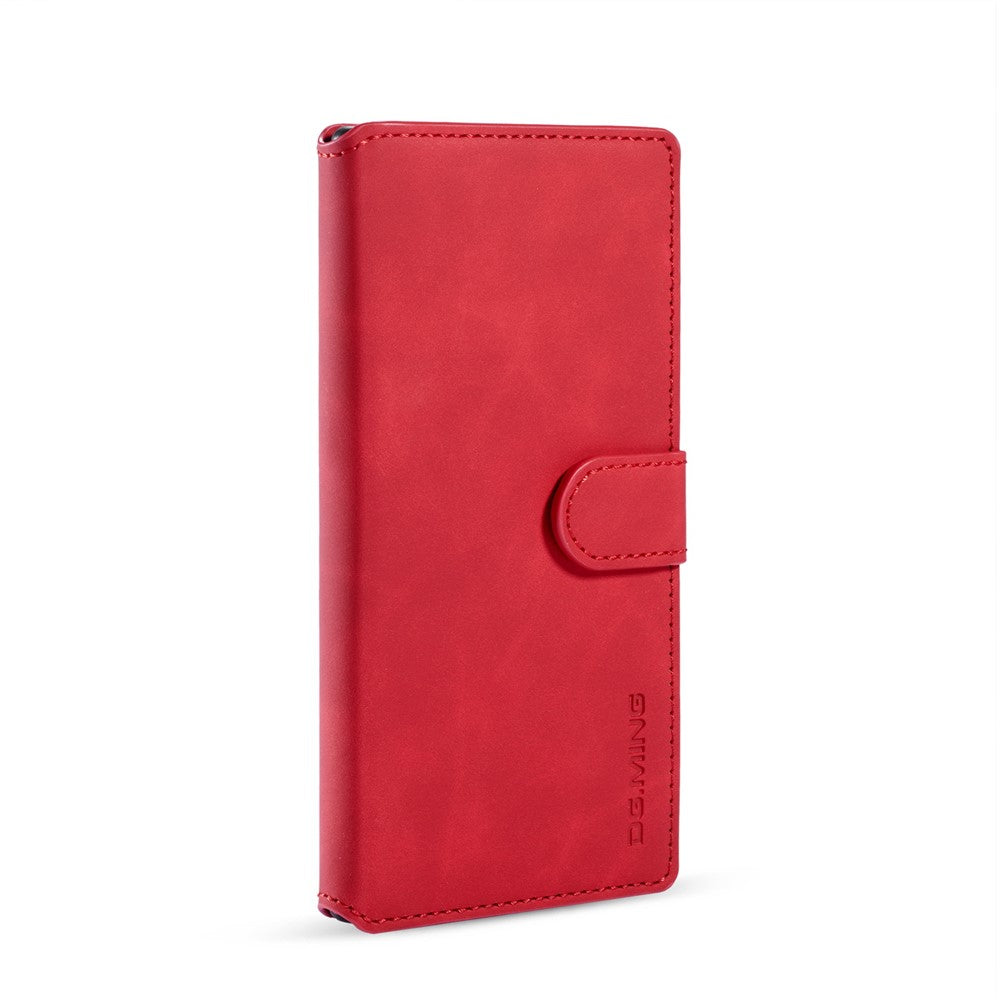 DG.MING Retro Style Læder Pung Stativ Etui til Samsung Galaxy Note 10/Note 10 5G