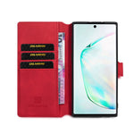 DG.MING Retro Style Læder Pung Stativ Etui til Samsung Galaxy Note 10/Note 10 5G