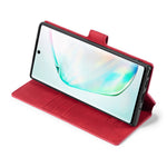 DG.MING Retro Style Læder Pung Stativ Etui til Samsung Galaxy Note 10/Note 10 5G