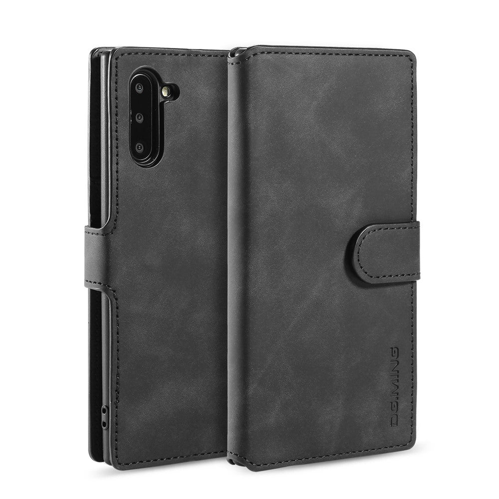 DG.MING Retro Style Læder Pung Stativ Etui til Samsung Galaxy Note 10/Note 10 5G