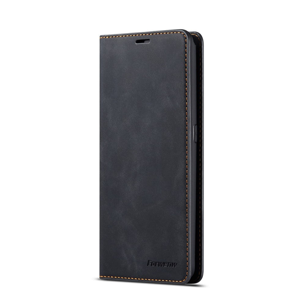 FORWENW Fantasy Series til Samsung Galaxy A80/A90 Silky Touch Læder Pung Etui Cover