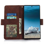 Leather Wallet Stand Phone Cover with Multiple Card Slots for Samsung Galaxy Note 10 Plus 5G/10 Plus