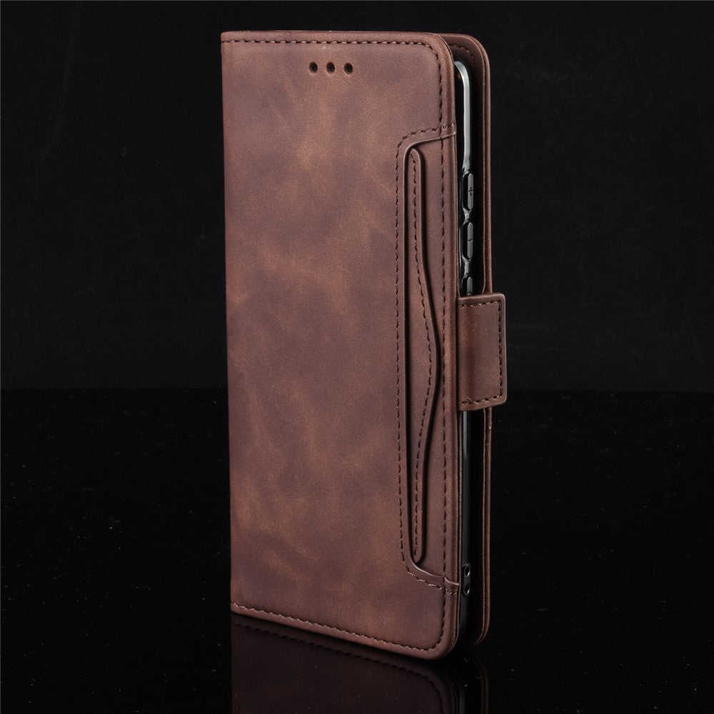 Leather Wallet Stand Phone Cover with Multiple Card Slots for Samsung Galaxy Note 10 Plus 5G/10 Plus