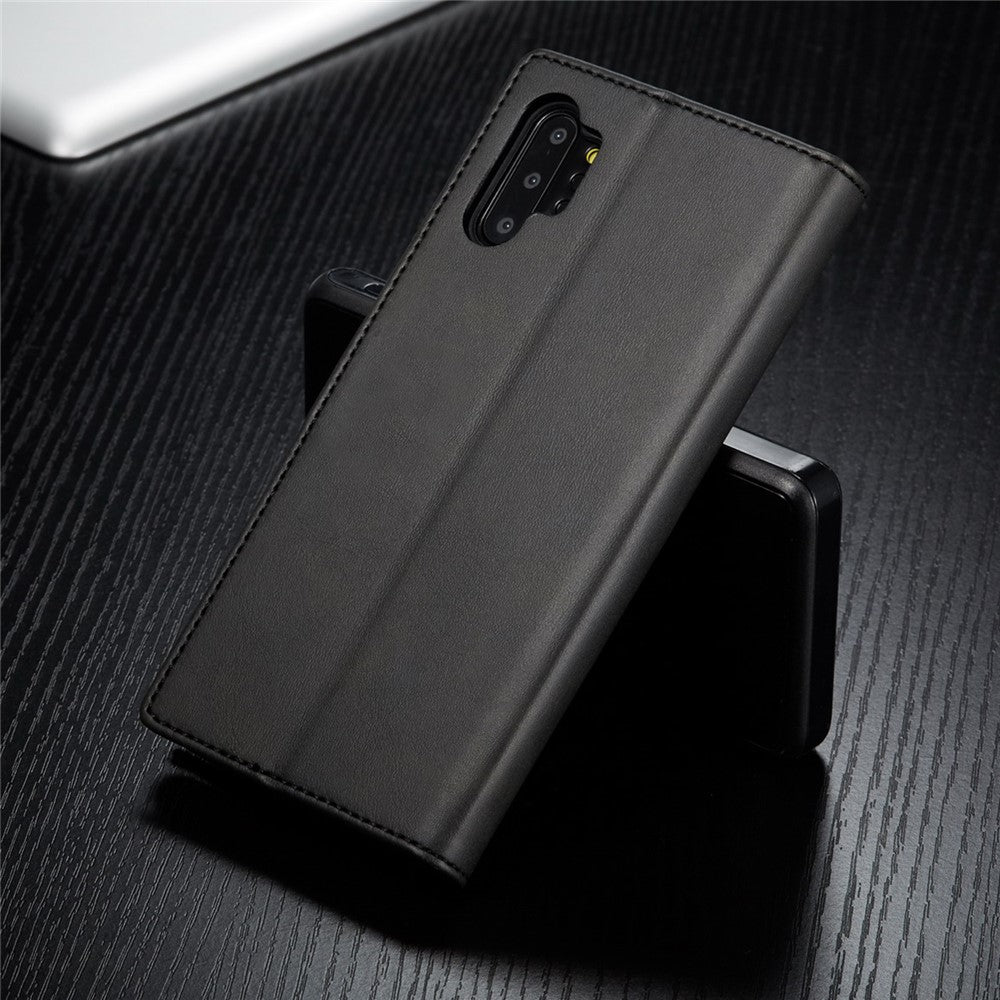 LC.IMEEKE PU Leather Protective Flip Wallet Casing for Samsung Galaxy Note 10 Plus/Note 10 Plus 5G