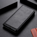 Auto-absorbed Stand Wallet Split Leather Phone Protection Case for Samsung Galaxy A50/A50s/A30s